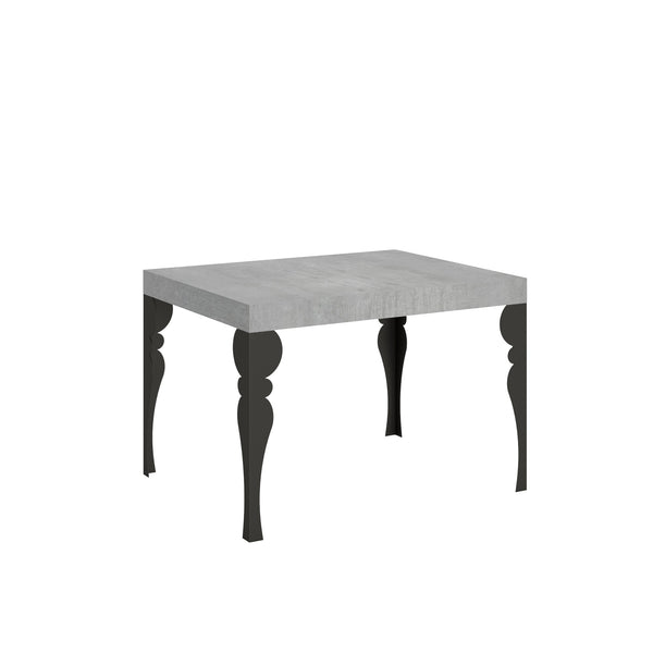 online Table Extensible 110-194x70x77 cm Paxon Ciment et Anthracite