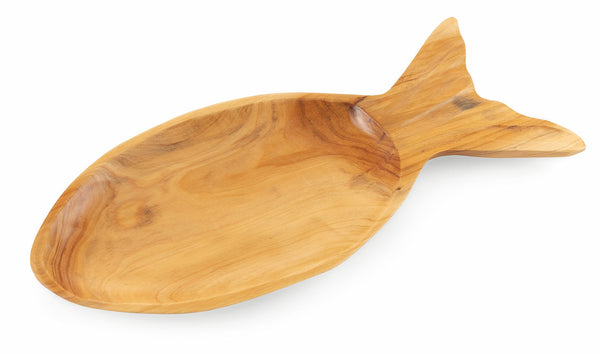 prezzo Assiette décorative 48x20x3 cm en Bois VdE Tivoli 1996 Poisson