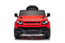 Macchina Elettrica per Bambini Licenza Land Rover Defender Small 12V con Telecomando Rosso