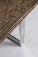 Tavolo 220x100x76h cm con Vetro Stanton