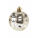 Set 8 Palle di Natale Ø6 cm in Plastica Oro