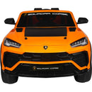 Macchina Elettrica per Bambini 12V con Licenza Lamborghini Urus ST-X Arancione