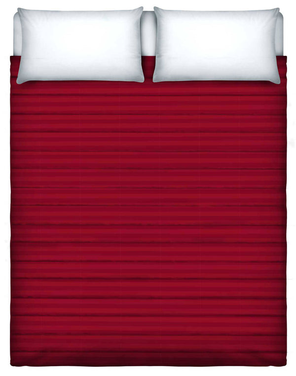 sconto Couette en Satin Polyester 100gr Bordeaux Différentes Tailles