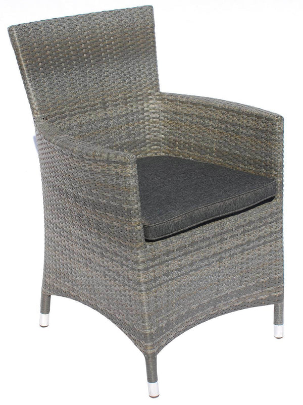 prezzo Fauteuil de jardin en osier avec coussin Vorghini Ravenna