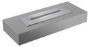 Camino a Bioetanolo da Tavolo 67x10 cm Flig Rialto Max Grigio