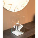 Camino a Bioetanolo da Tavolo 35,5x21,5 cm Karlsen Savona Bianco