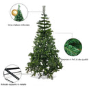 Albero di Natale 210H cm 828 Rami pieghevoli in PVC abete artificiale