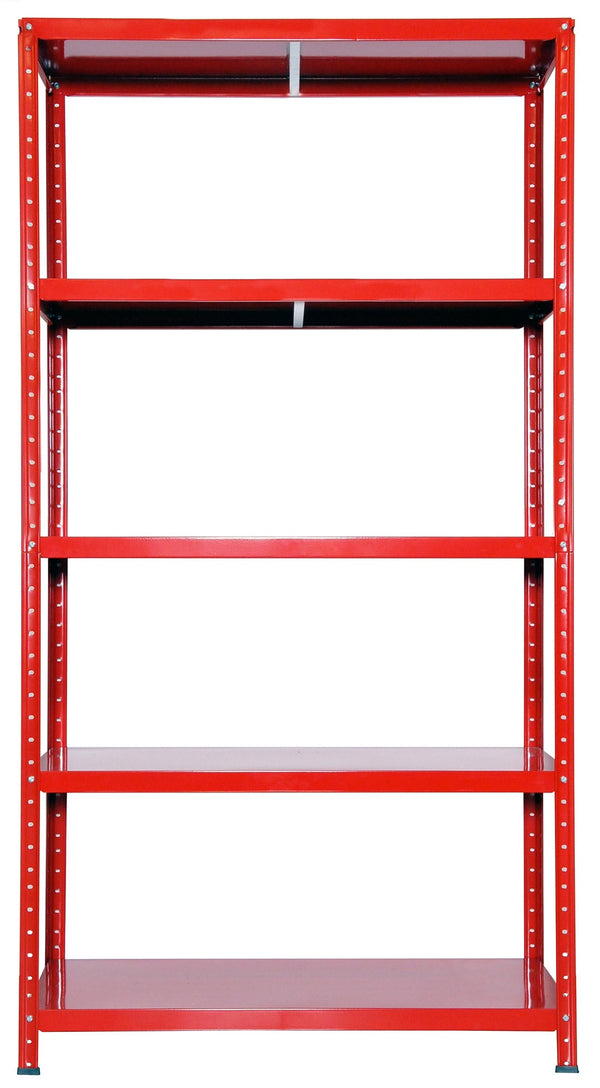 Étagère en métal 5 étagères 100x40x187 cm Ettore Rosso online