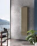 Mobile da Bagno a Colonna 1 Anta in Melaminico 35x18x160cm TFT Palma Tortora