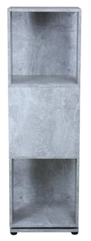 Libreria Modulare 34x34x108 cm  in Pannello Truciolare Grigio