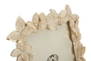 Cornice Farfalle Oro 22,3x2,3x27,8 cm in Poliresina e Vetro