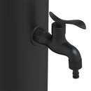 Fontana da Giardino con Rubinetto e Secchiello Sined Tritone Nero