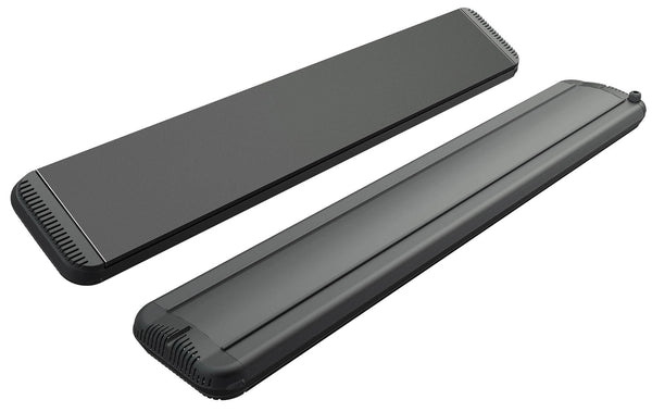 acquista Chauffage Électrique Infrarouge 110x20,1x5,8 cm Plafond 1500W en Aluminium Moel Hot-Top Noir