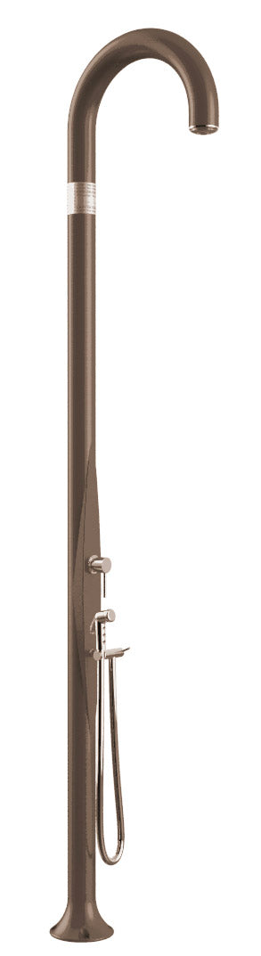 prezzo Doccia da Esterno Giardino Miscelatore e Doccetta Mobile Arkema Funny Yin Dove Grey