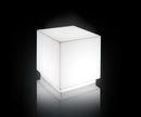 Pouf da Giardino Luminoso 50x50 cm in Resina Arkema Iris Light SL