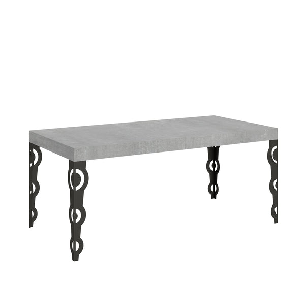 Tavolo Allungabile 180-284x90x77 cm Karamay Cemento online