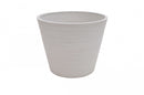 Vaso Medio Camelia Ø35x33 cm in Fibra sintetica Bianco