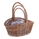 Set 3 Panieri Larghezza 45 cm