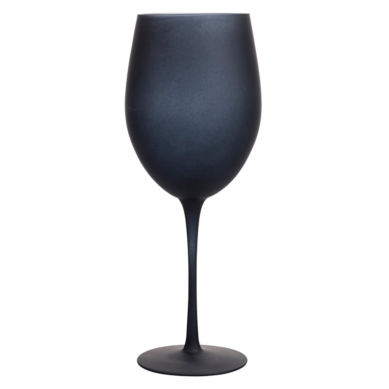 Set 6 Calici Effetto Ghiaccio Happy Hour Stones in Vetro VdE Tivoli 1996 Grigio