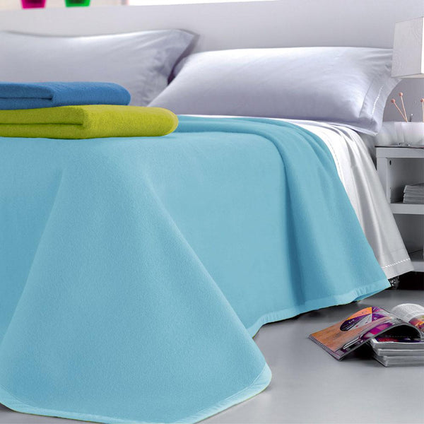 acquista Couverture Laine Mélangée 350gr Cober Jenny Turquoise