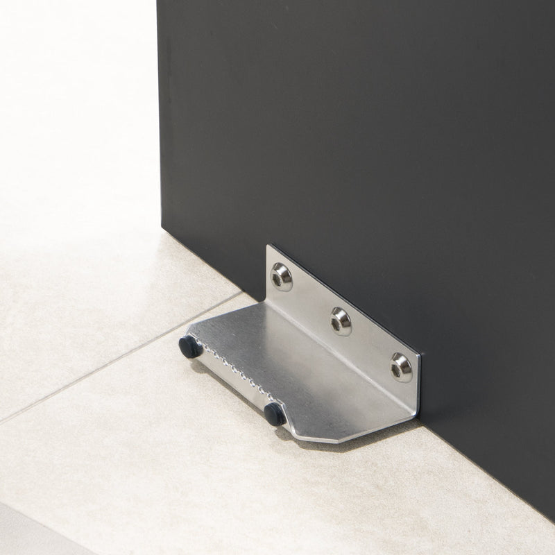 Kit 4 Apriporta senza Contatto a Pedale in Acciaio Inossidabile Emuca