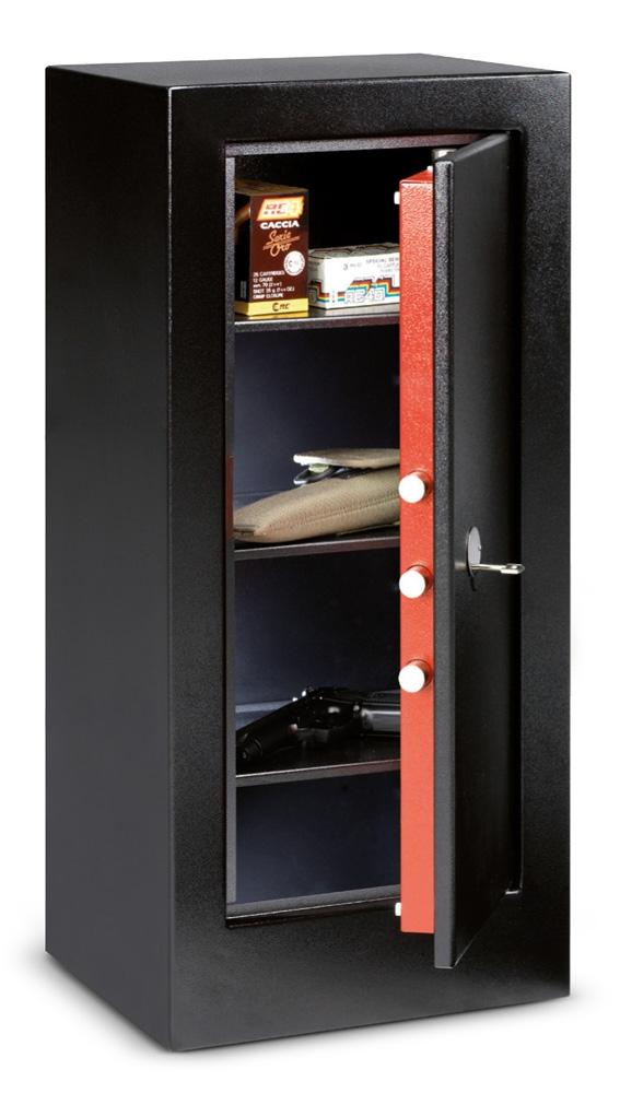 Armadio Di Sicurezza Per Pistole E Munizioni Con 3 Ripiani Technomax