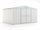 Cabane de jardin en tôle d'acier porte-outils 403x269x217 cm Enaudi Blanc