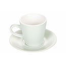 Set 6 Tazzine da Caffè con Piattino e Stand Ø6x6 cm in Gres VdE Tivoli 1996 Shades of ocean