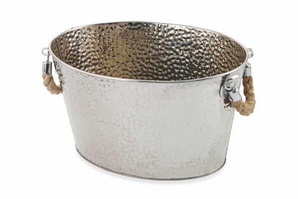 prezzo Seau porte-bouteilles de champagne ovale en acier Soriani