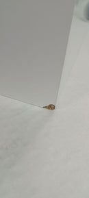 Mobile Lavatoio in ABS 50x50x88 cm 2 Ante Ambrosini Doris Bianco Opaco Seconda Scelta