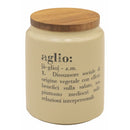 Barattolo Aglio 800 ml in Gres VdE Tivoli 1996 Crema