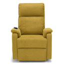 Poltrona Alzapersona Elettrica 2 motori 80x99x97 cm In Tessuto Jazz Denver Senape