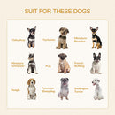 Gabbia per Cani 81x55,5x62,5 cm in ABS e PP Beige
