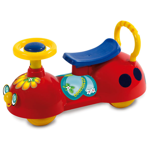 acquista Voiture Porteuse pour Enfants Kid Smile Coccinelle Rouge