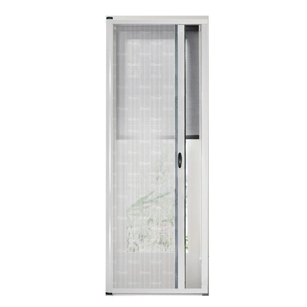 Moustiquaire Enroulable pour Portes 150x250 cm en Aluminium Blanc sconto