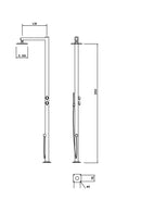 Doccia da Giardino Miscelatore e Doccetta Ama Luxury Venere