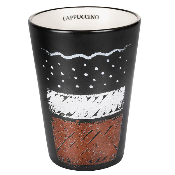 online Tazza Ø8x11 cm in Stoneware VdE Tivoli 1996 Un caffè come… Cappuccino