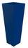 Vase 37,5x102 cm en résine Arkema Quadro 102 Bleu