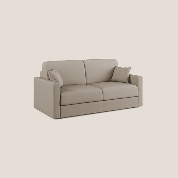 Canapé lit 3 places 186x92x96 cm en tissu beige prezzo