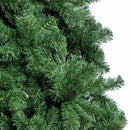 Albero di Natale Gran Sasso Ø130x210 cm 1417 Rami Super Folto con Base a Croce in PVC Verde      