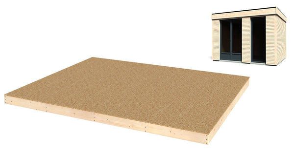 sconto Sol pour Abri de Jardin Habitable Décor Maison 9m²