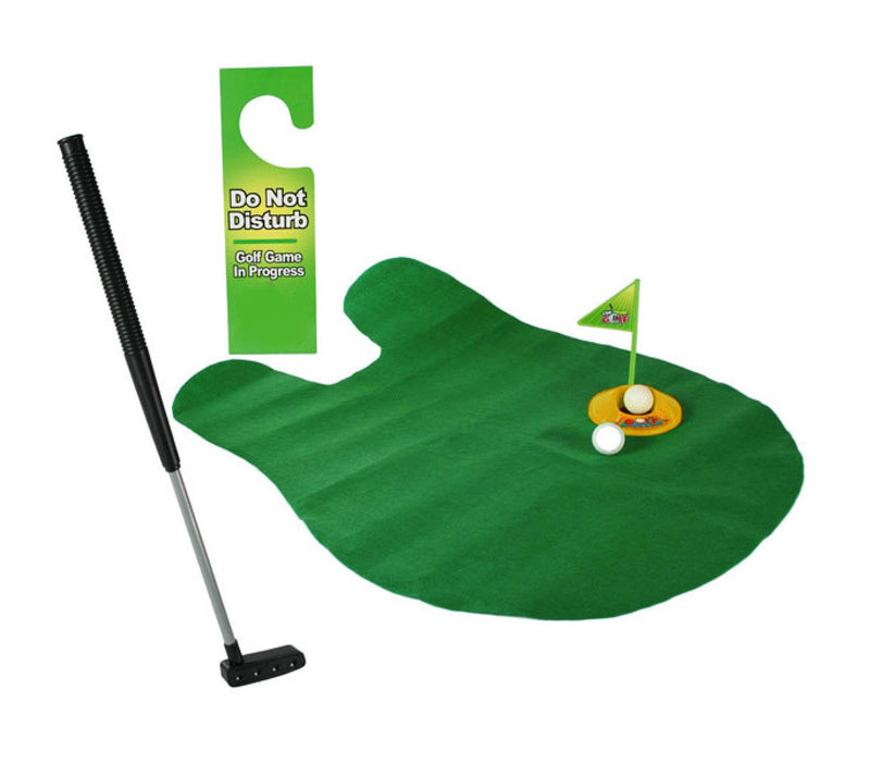 Gioco golf da bagno minigolf da toilette gioco completo svago e divertimento