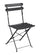 Chaise de Jardin Pliante 42x48x81 cm en Fer Bistrò Anthracite