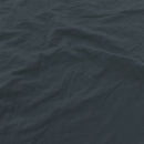 Set Lenzuola Sopra Sotto e 2 Federe Linea Water Washed Grigio Scuro