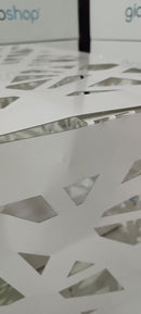 Copri Condizionatore 96x52x82 cm in Alluminio Glam L Bianco Seconda Scelta