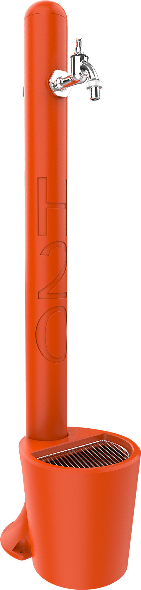 sconto Fontana da Esterno con Rubinetto e Cestello Arkema H2O Arancio