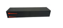 Mensola da Parete con 2 Cassetti 88,2x13,4x23,7 cm in Fibra di Legno Domino Maxi Nero Seconda Scelta