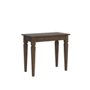 Consolle Allungabile 90-308x48x77 cm in Nobilitato Marrone