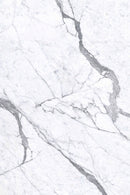 Set 6 Pannelli Decorativi Area 4,3 mq 120x60 cm Rivestimento Murale Effetto Marmo in PVC Bianco     