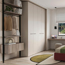 Kit Supporti per Mensole e Appendiabiti in Legno e Alluminio Emuca Zero Nero